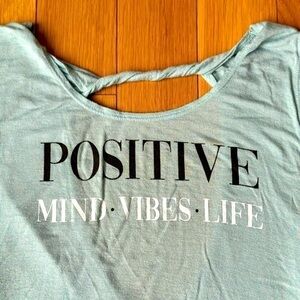 Carbon Copy Extra Soft Positive Mind • Vibes • Life Tank Top